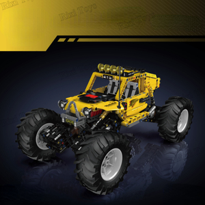 Mould <span class=keywords><strong>King</strong></span> 18021 Big Foot, Modelo de Coche Escalador, Serie de Modelos de Control Remoto, Modelo de Ensamblaje para Niños, Juego de Bloques de Construcción - Product Image 2