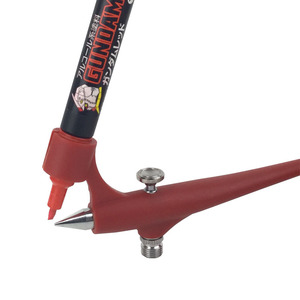 Aérographe portable 2.0 à alimentation par gravité, vitesse réglable, pour peinture artistique, commande par bouton-poussoir, gobelet 7.0cc - Product Image 4
