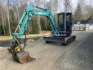 รถขุดตีนตะขาบ KOBELCO Sk45 มือสอง พร้อมเครื่องยนต์ฮีโน่ ปั๊มไฮดรอลิก รับประกัน 1 ปี น้ำหนักใช้งาน 4 ตัน - Product Image 5