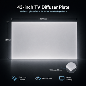 Professional <b>TV</b> Diffuser Sheet 32 43 50 55 65 Inch for LCD Panel <b>Backlight</b> Restoration and Uniform Glow LCM Maintenance - Product Image 5