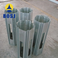 Rouleau automatique de portes de volet roulant en acier galvanisé formant la machine