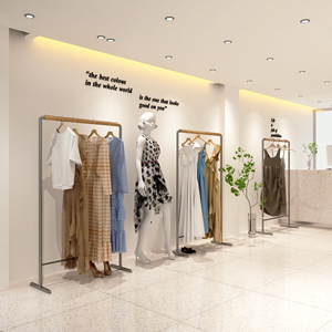 Yiree Tùy Chỉnh Mỹ Phẩm Cửa Hàng Kim Loại Gỗ Hiển Thị Lịch Thi Đấu Thiết Lập Đứng Đồ Nội Thất Cửa Hàng Thể Thao Thiết Kế Nội Thất - Product Image 2