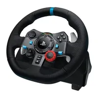 Volant de course filaire Logitech G29 avec pédale, levier de vitesses et gyroscope six axes, compatible