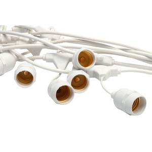 Guirlande lumineuse originale, équipée d'une prise directe, fil noir de qualité commerciale. Elle <span class=keywords><strong>ne</strong></span> contient <span class=keywords><strong>pas</strong></span> d'ampoule. - Product Image 6