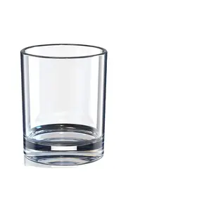 Vasos de cóctel de cristal, estilo Rock, estilo antiguo para Bourbon, cócteles, ron, artículos de vidrio duraderos