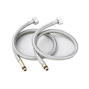 Tuyau <span class=keywords><strong>d</strong></span>'<span class=keywords><strong>arrivée</strong></span> <span class=keywords><strong>d</strong></span>'<span class=keywords><strong>eau</strong></span> en acier inoxydable 304 tressé, durable, flexible, installation facile, <span class=keywords><strong>robinet</strong></span> de salle de bain moderne, extrémité pointue allongée - Product Image 3