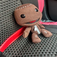 Nouveau en stock petite grande planète Sackboy jouets en peluche planète Sackboy peluche poupées Figurines dessin animé jeter oreiller en gros