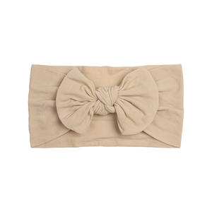 Accessoires pour cheveux de bébé <span class=keywords><strong>Bandeau</strong></span> à nœud en nylon doux et confortable <span class=keywords><strong>Bandeau</strong></span> de princesse mignon pour enfants - Product Image 6