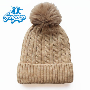Mũ dệt kim ấm áp Mũ len giáng sinh nhiều màu sắc thương hiệu hợp thời trang MŨ LEN bảo vệ tai Hàn Quốc Mùa Thu/Mùa Đông - Product Image 3