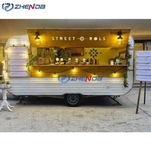รถขายอาหารเคลื่อนที่พิเศษ รถขายกาแฟ รถขายไอศกรีม รถขายของเคลื่อนที่ สำหรับขาย - Product Image 2