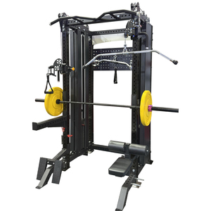 Estación de Entrenamiento Funcional Versátil para Gimnasio en Casa, Sistema de Poleas Dobles Ajustable, para Sentadillas y Press de Banca - Product Image 6