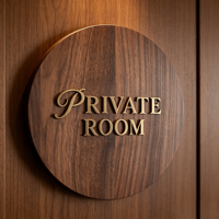 Plaque de porte personnalisée en acier inoxydable avec numéro de maison 3D, résistante à l'eau, décoration moderne pour hôtel, villa, entrée