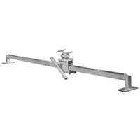 Rail modulaire en alliage d'aluminium de 2 m pour machine à découper les murs, compatible avec la scie à béton