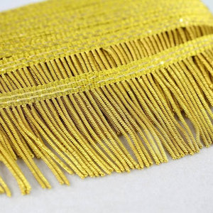 Frange à pampilles en fil de soie sur mesure OEM en gros, broderie personnalisée couleur/taille, légère, haute qualité, logo personnalisé - Product Image 2