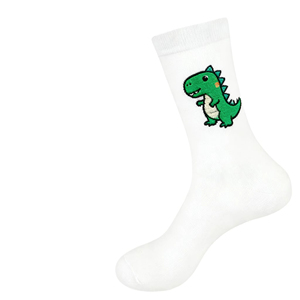 Wholesale Custom Logo Korean Style <b>Tube</b> Socks – Cute Animal Head <b>Snow</b> Goose Monkey Designer Skate Socks for Men - Product Image 1