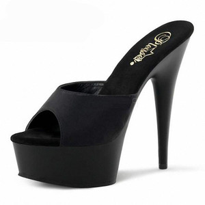Zapatillas de plataforma de tacón alto extremo para mujer, tallas grandes 44, 45, 46, estilo stripper, para ocasiones especiales. - Product Image 3