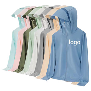 Manteau décontracté de protection solaire à séchage rapide avec chapeau à capuche-<span class=keywords><strong>Veste</strong></span> <span class=keywords><strong>anti</strong></span>-<span class=keywords><strong>UV</strong></span> par Sun-protective Clothing - Product Image 1