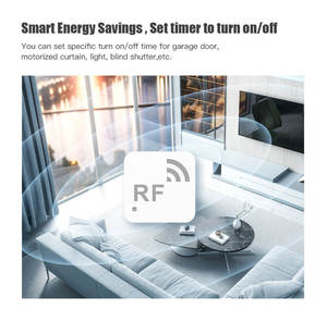 TY-RF01 Tuya รีโมทประตูโรงรถไร้สาย, เครื่องทำสำเนาสัญญาณไวไฟ RF พร้อมแอปควบคุมการเข้าถึง - Product Image 5