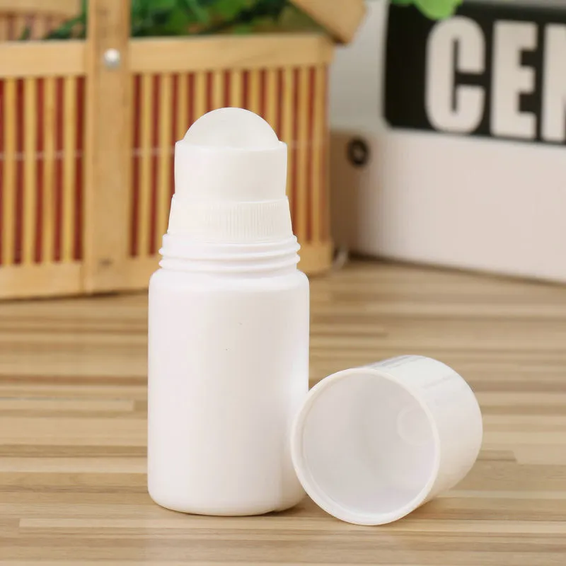 2oz yeniden doldurulabilir 50ml boş silindir rollerball deodorant konteynerler plastik rolon deodorant şişe