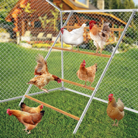 Barras de perca de pollo grandes, escalera de gallinero, accesorio de granja duradero
