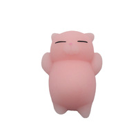 Vente flash Jouets anti-stress Kawaii Squishy Licorne Chat Pack aléatoire Jouet Mochi Squishy Paillettes Mini Mochi Animaux Squishies