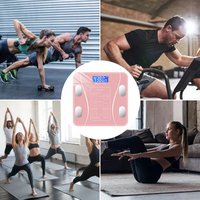 Vente en gros de balances de graisse corporelle intelligentes balances bim numériques analyseur de composition corporelle avec application pour smartphone