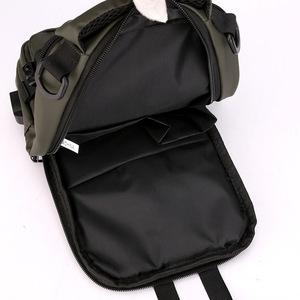 <b>Small</b> Customized Color Sling Crossbody <b>Backpack</b> Shoulder Bag Unisex Lightweight One Strap Zipper <b>Waterproof</b> Nylon Hiking Outdoor - Product Image 6