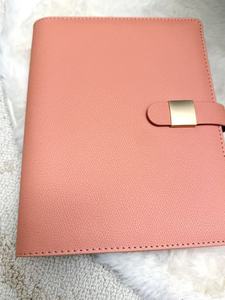 Libreta Espiral A5 con Anillas Doradas, Tapa Dura de Cuero, Planificador de Presupuesto, Cartera para Efectivo, Hojas Transparentes, Cuadernos - Product Image 2