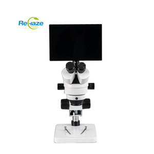 Microscope stéréoscopique binoculaire REHAZE SZM-7045SM avec éclairage LED, base large, <span class=keywords><strong>zoom</strong></span> continu, garantie 1 an - Vente en gros fabricant - Product Image 2