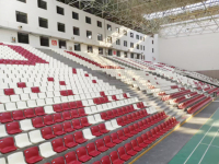 Chaise de stade en plastique renforcé extra-résistante, imperméable, avec garantie de 5 ans, certifiée ISO pour les zones à fort trafic