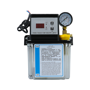 Bomba de aceite lubricante automática CNC HLTNC 1L 1.5L bomba de engranaje de solenoide Digital lubricador adecuado para lubricador de máquina herramienta CNC - Product Image 2