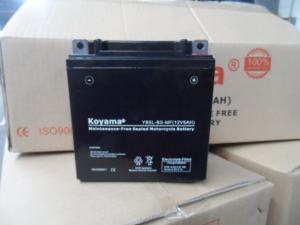 <span class=keywords><strong>Batterie</strong></span> de moto scellée sans entretien 12V5Ah YB5L-BS à chaud de l'Indonésie - Product Image 2