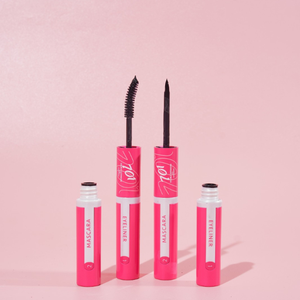 701 Double Extension 2 in 1 Waterproof <b>Mascara</b> & Eyeliner delivers long-lasting curly lashes with a smooth chemical cream - Product Image 3