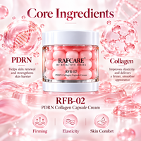 Crème hydratante et raffermissante pour le visage au collagène PDRN en capsules, marque privée, OEM, ODM, OBM, soins de la peau personnalisés de style coréen