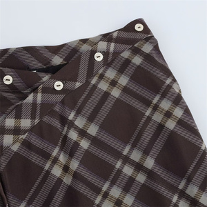 <span class=keywords><strong>Jupe</strong></span> <span class=keywords><strong>longue</strong></span> trapèze taille haute en <span class=keywords><strong>tulle</strong></span> et gaze à carreaux SHENZHU pour <span class=keywords><strong>femme</strong></span>, nouvelle collection printemps 2025, 5039285 - Product Image 4