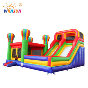 WINSUN Aire de jeux gonflable certifiée CE, château gonflable durable, combinaisons de structures gonflables, matériau ignifuge sans plomb, facile à utiliser - Product Image 2