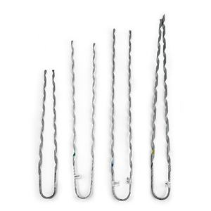 Kết thúc chết preformed Guy Grip Twist Grip cho FTTH Tương thích với GSM Mạng thiết bị sợi quang - Product Image 2