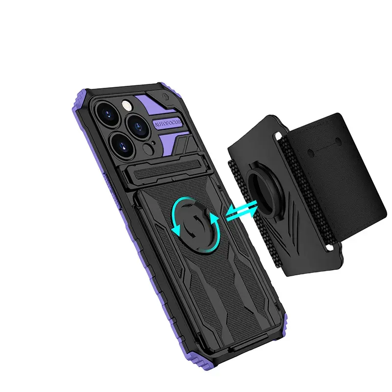 Fábrica atacado 2023 nova moda capa protetora à prova de choque Para iphone 15plus 14pro 13 Alta qualidade esporte braço banda caixa do telefone