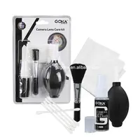 Kit de limpeza profissional para câmeras dslr, conjunto de acessórios para cuidados com as lentes e telas do dispositivo eletrônico