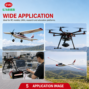 Pack de cellules LiPo 25Ah 44.4V 3C pour drone de transport de marchandises, haute capacité, longue autonomie de vol, prise personnalisable - Product Image 5
