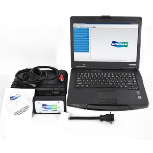 เครื่องมือวินิจฉัยรถยก รถขุด รถตัก รุ่นใหม่ สำหรับ Doosan UVIM Communication Interface +CF54 พร้อมแล็ปท็อปสำหรับการวินิจฉัย - Product Image 1