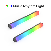 Éclairage led d'intérieur de bureau, lunette d'ambiance, alimenté par la voix, capteur de musique, rythme, Mini éclairage d'ambiance, pour la scène, nouveauté 2021