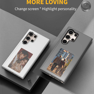 Funda para Teléfono con Pantalla LED Inteligente NFC, Fundas para Teléfono Móvil con Pantalla de Tinta Electrónica, Cubierta de PC para <span class=keywords><strong>Samsung</strong></span> S23 S24 Ultra - Product Image 2