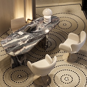 Servicio de Diseño de Interiores para Salones de Belleza de Lujo: Mostrador de Recepción de Mármol a Medida con Mobiliario de Spa y Centro de Equipamiento para Tiendas - Product Image 4