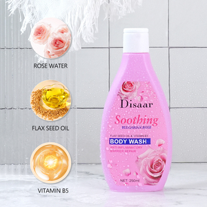 <span class=keywords><strong>Gel</strong></span> Doccia Disaar alla Rosa con Estratto <span class=keywords><strong>di</strong></span> Vitamina B5, Idratante, Lenitivo, Riparatore della Pelle, Detergente - Product Image 4