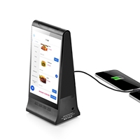 Vente chaude FYD-868 PLUS X Android 8.1 Wifi Table de bureau 8 "pouces écran tactile lecteur de publicité verticale affichage du Menu numérique