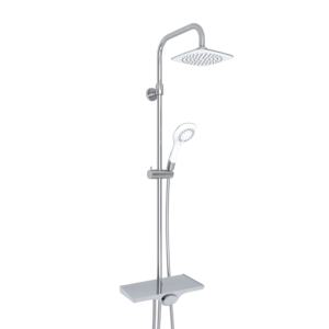 Ensemble de douche d'eau froide de plafond à effet de pluie d'usine ensemble de douche thermostatique couleur or rose personnalisé ensemble de système de douche en acier inoxydable - Product Image 2