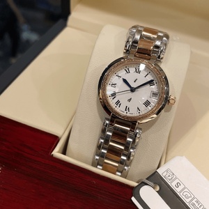 Advanced Luxury Watch Precision Quartz Movement Blue Steel Hands Dual Tone Stainless Steel Strap Waterproof Longinesing - Product Image 2