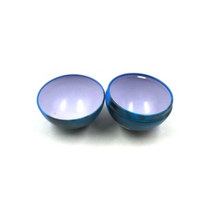 Boîte sphérique en fer blanc imprimée pour surprise, emballage en forme de boule pour jouet ou œuf surprise - Product Image 4