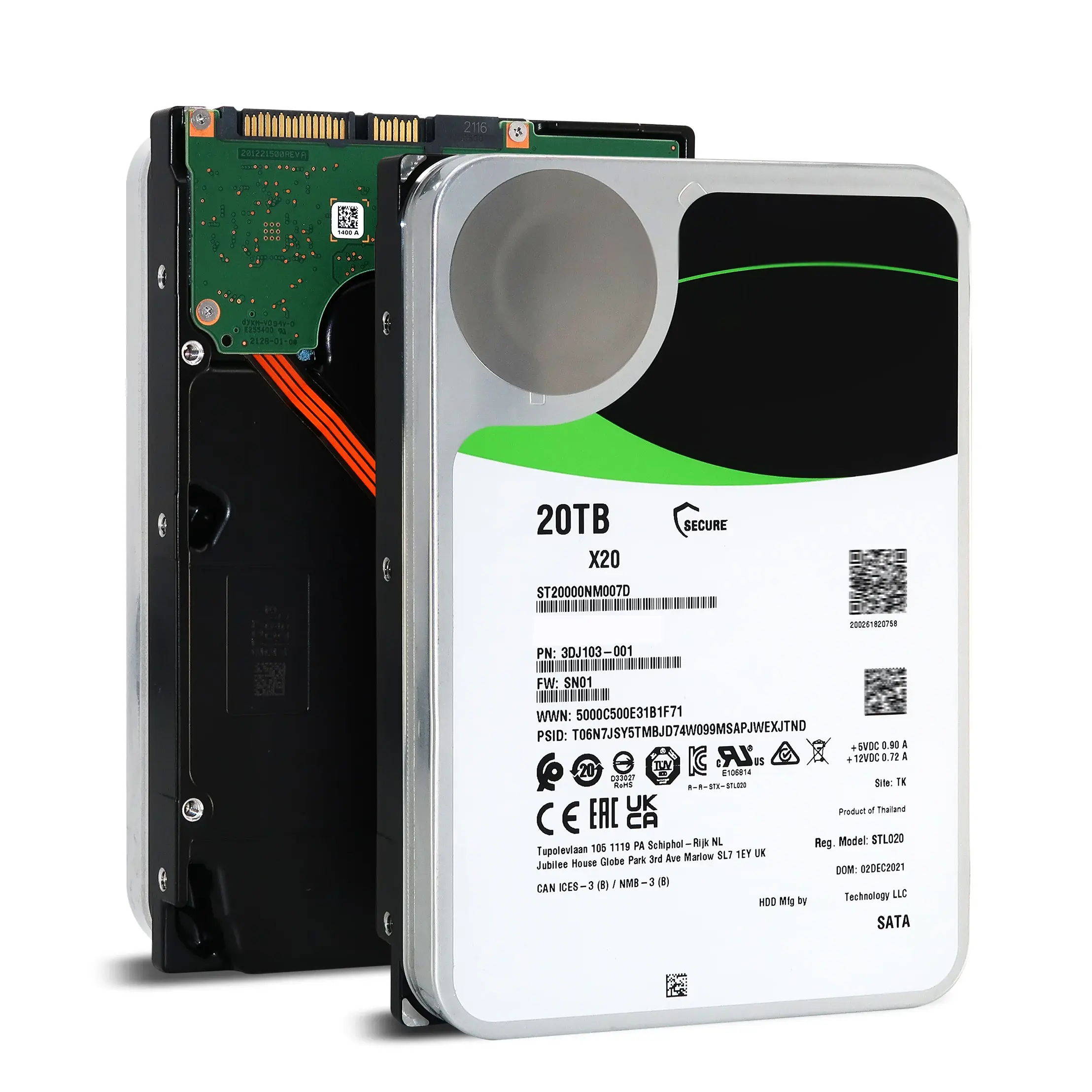 ฮาร์ดไดรฟ์ SSD HDD 22TB 20TB 18TB 16TB 14TB 12TB 10TB 8TB 6TB 4TB 2TB 1TB SSD SAS SATA เซิร์ฟเวอร์ภายในฮาร์ดดิสก์ฮาร์ดไดรฟ์ HDD